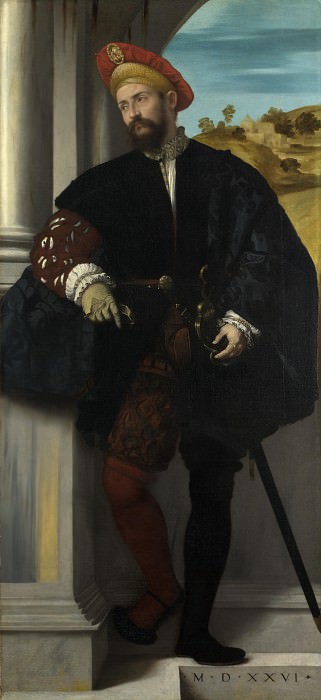Moretto da Brescia - Portrait of a Man. Part 5 National Gallery UK