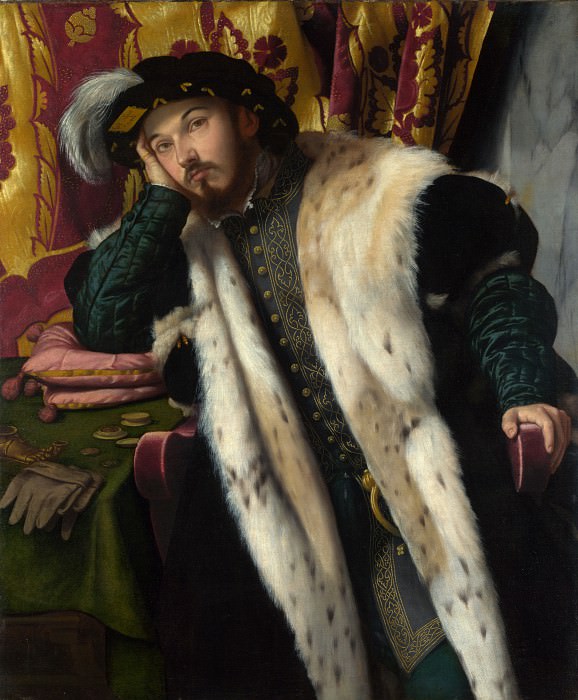 Moretto da Brescia - Portrait of a Young Man. Part 5 National Gallery UK