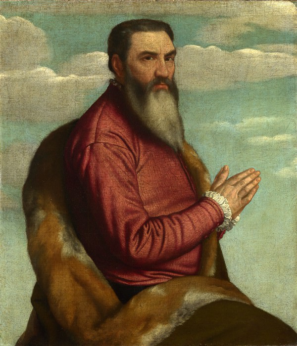 Moretto da Brescia - Praying Man with a Long Beard. Part 5 National Gallery UK