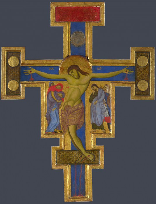 Мастер святого Франциска – Распятие, Часть 5 Национальная галерея