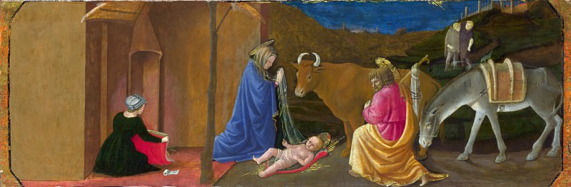 Master of the Castello Nativity - The Nativity. Part 5 National Gallery UK