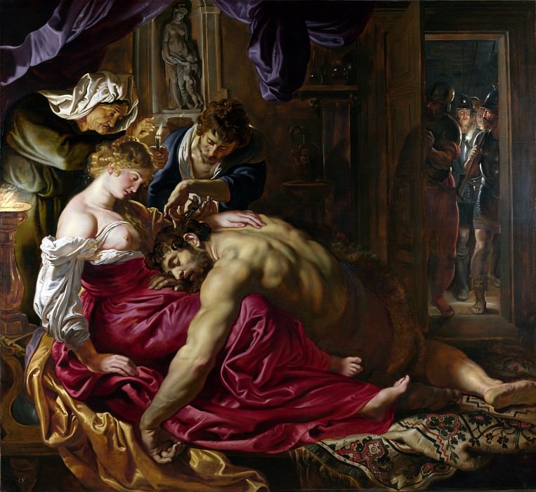 Peter Paul Rubens - Samson and Delilah. Part 5 National Gallery UK