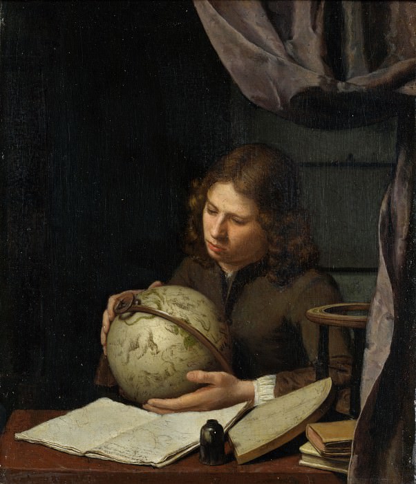 Olivier van Deuren - A Young Astronomer. Part 5 National Gallery UK