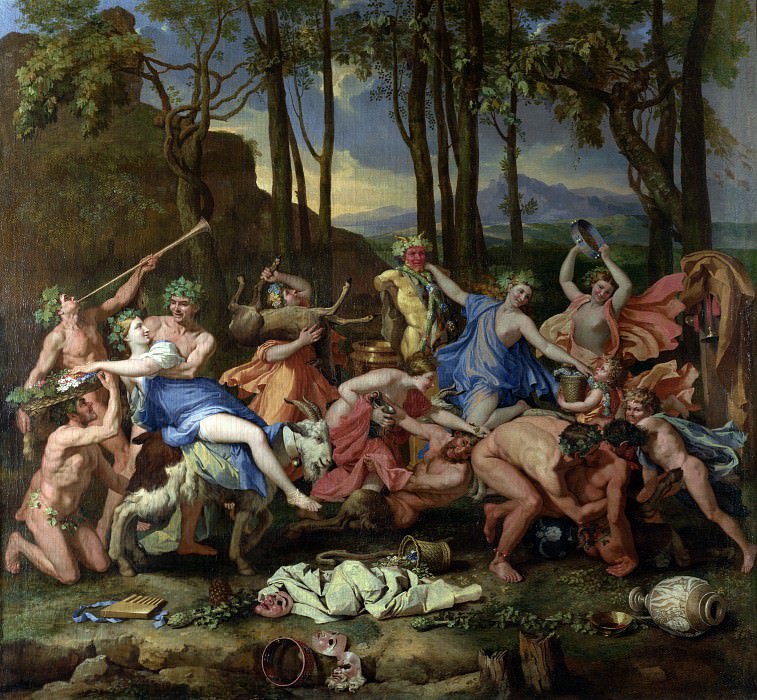 Nicolas Poussin - The Triumph of Pan. Part 5 National Gallery UK