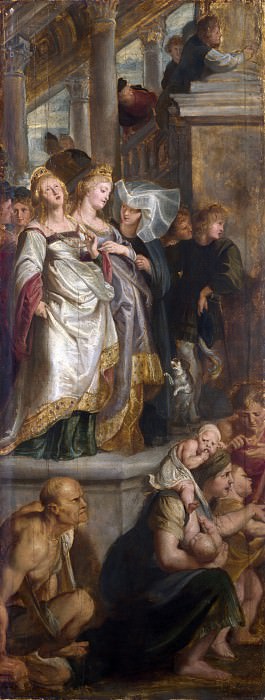 Peter Paul Rubens - Three Female Witnesses. Part 5 National Gallery UK