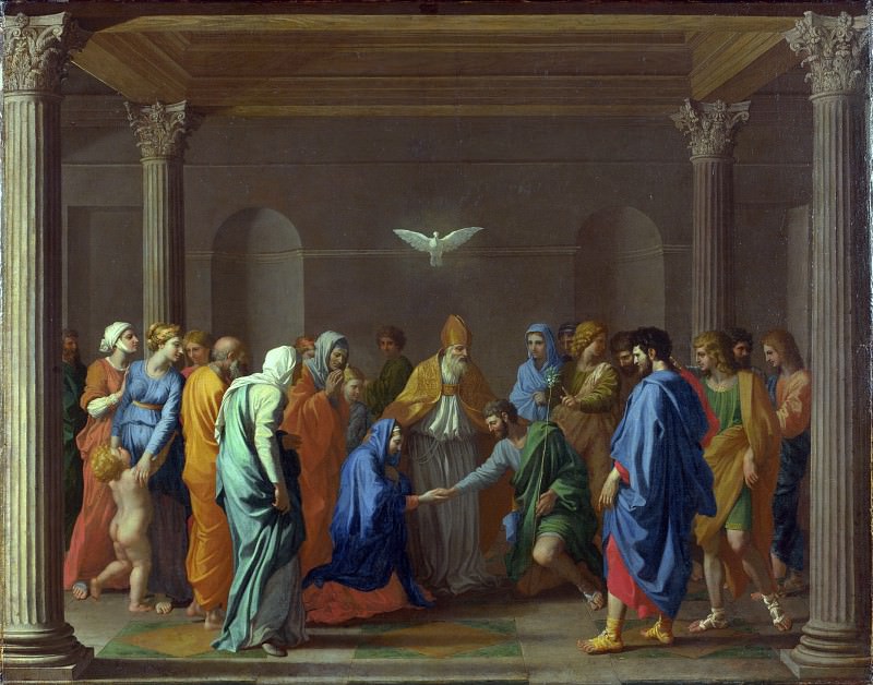 Nicolas Poussin - Marriage. Part 5 National Gallery UK