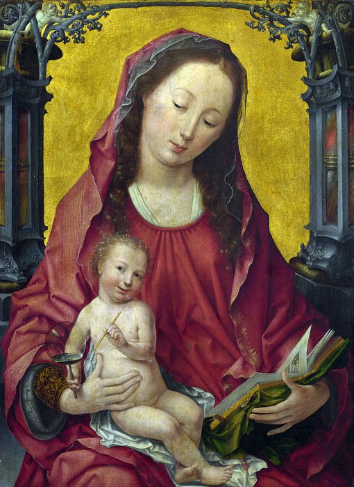 Netherlandish - The Virgin and Child. Part 5 National Gallery UK