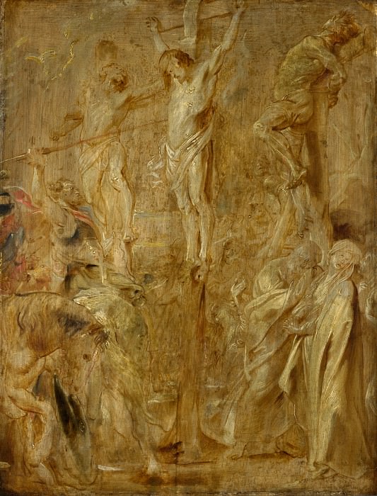 The Coup de Lance. Peter Paul Rubens