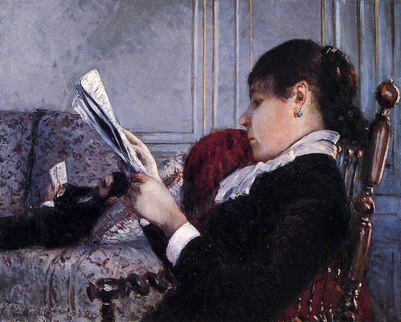 Interior. Gustave Caillebotte