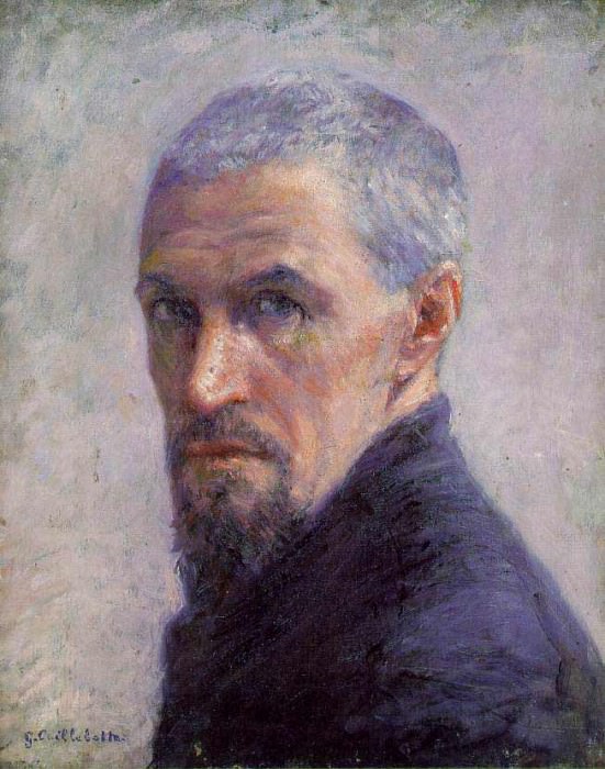 Self Portrait. Gustave Caillebotte