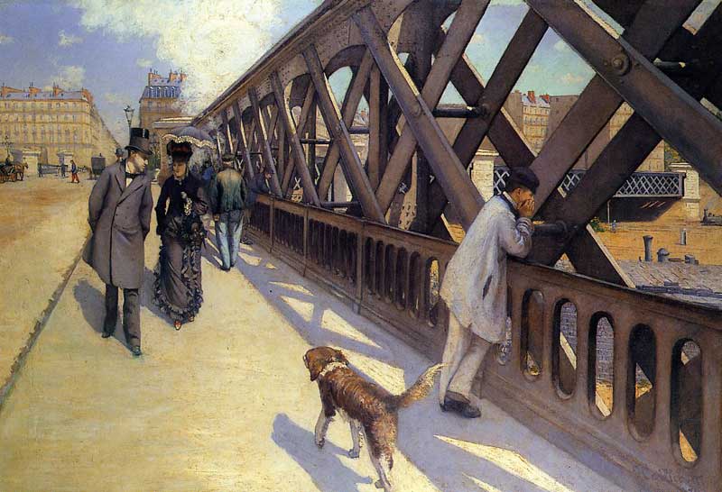 The Pont du Europe. Gustave Caillebotte