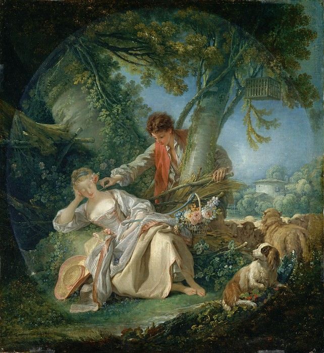 François Boucher - The Interrupted Sleep. Metropolitan Museum: part 1