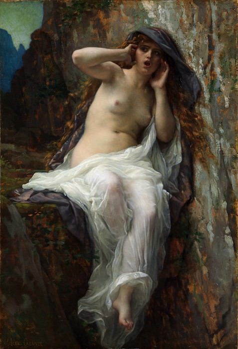 Alexandre Cabanel - Echo. Metropolitan Museum: part 1