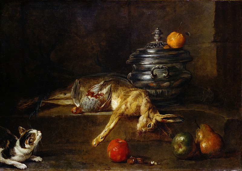 Jean Siméon Chardin - The Silver Tureen. Metropolitan Museum: part 1