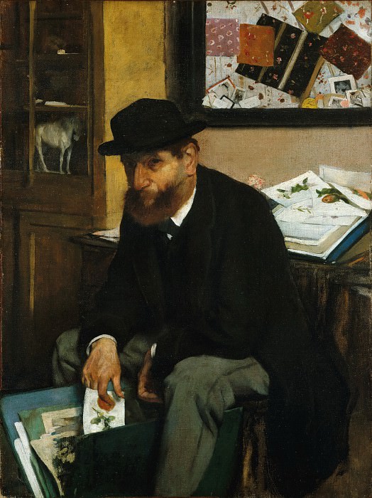 Edgar Degas - The Collector of Prints. Metropolitan Museum: part 1