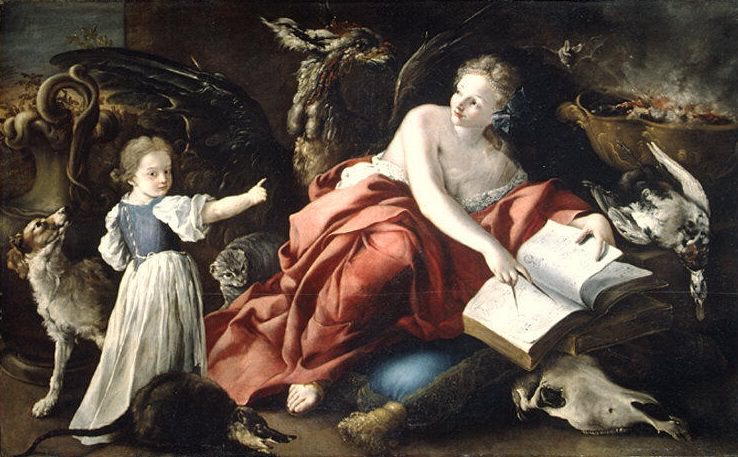 Domenico Guidobono - An Allegory. Metropolitan Museum: part 1