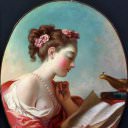 Fragonard, Jean Honore – Young Woman Reading, Metropolitan Museum: part 1