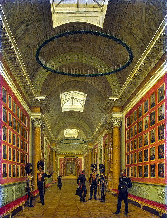 Chernetsov, Grigory. Types of rooms in the Winter Palace. Military Gallery of 1812. Hermitage ~ part 13