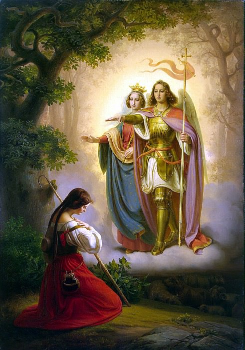 Shtilke, Herman Anton. The phenomenon of St. Catherine and Michael Jeanne d Arc. Hermitage ~ part 13