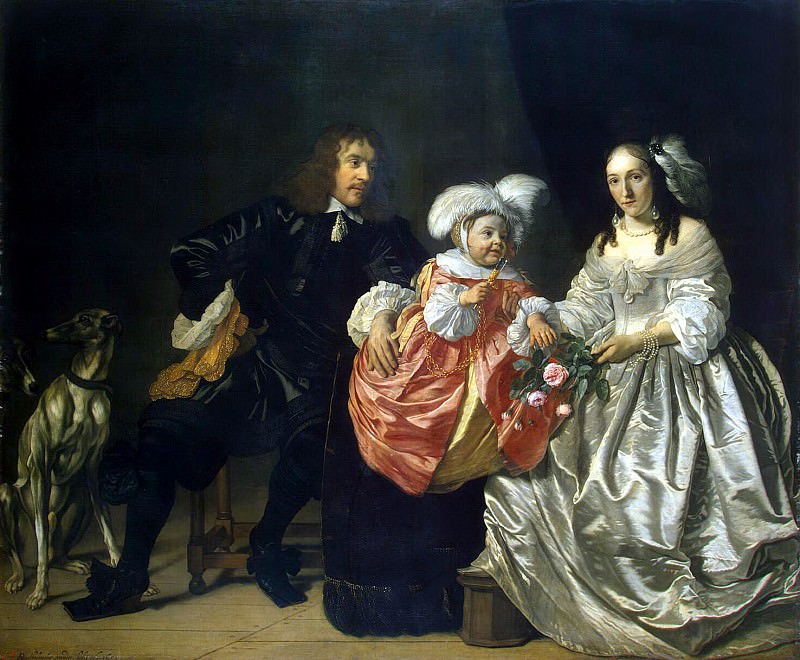 Helst, Bartholomeus van der. Family Portrait, Hermitage ~ part 13