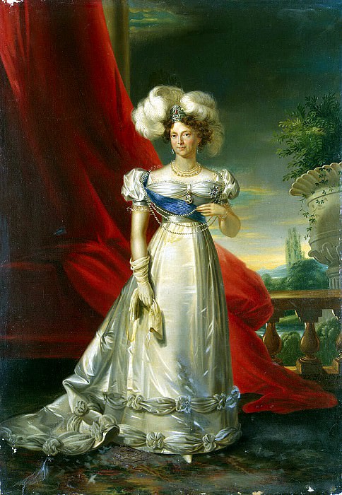 Schultz, Ludwig. Portrait of Empress Maria Feodorovna. Hermitage ~ part 13