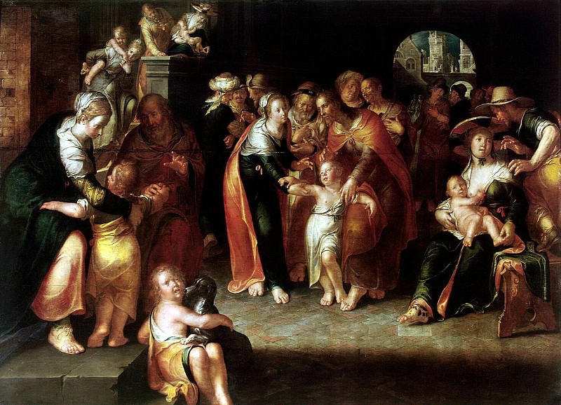 Eyteval, Joachim. Christ and Children. Hermitage ~ part 13