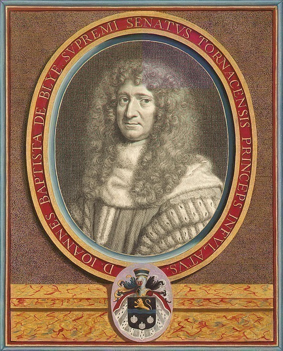 Edelink, Gerard. Portrait of Jean Baptiste de Blee, Head Town Council Tour. Hermitage ~ part 13