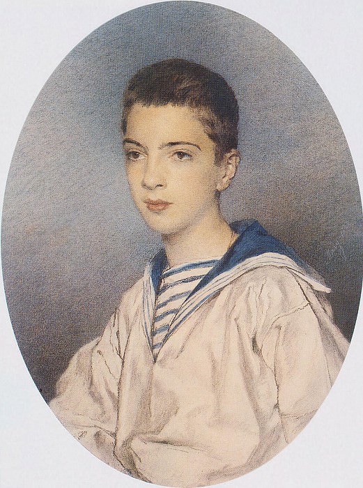 Etlingera, Maria. Portrait of Grand Duke Alexander Mikhailovich in his youth. Hermitage ~ part 13