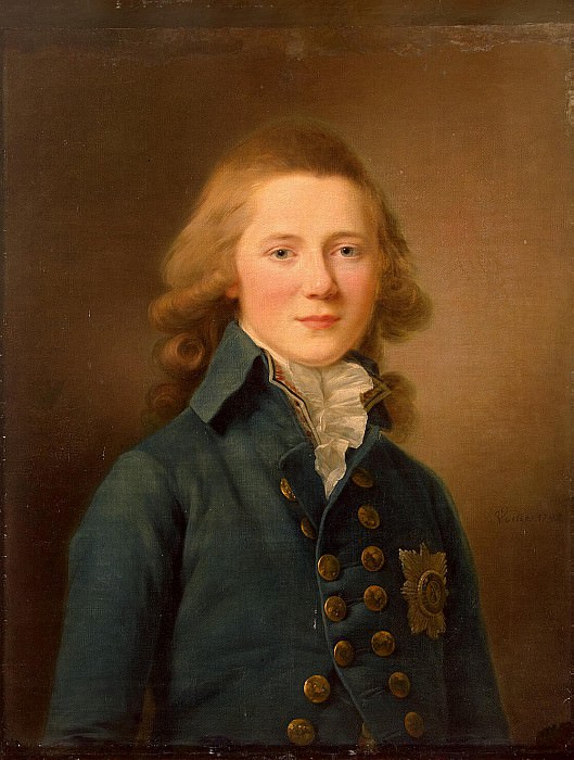 Veil, Jean Louis - Portrait of Grand Duke Alexander Pavlovich. Hermitage ~ part 03