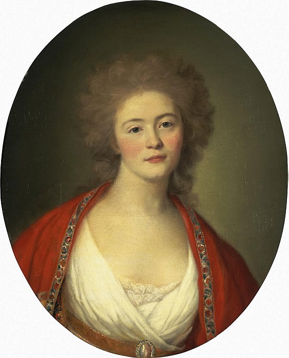 Veil, Jean Louis - Portrait of Princess Tatyana Yusupov. Hermitage ~ part 03