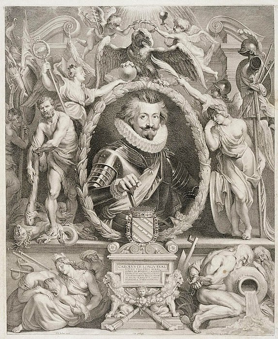 Vorsterman, Lucas the van - Portrait of Charles De Longvalya. Hermitage ~ part 03