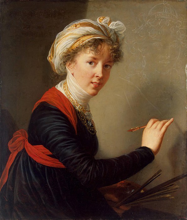 Vigee-Lebrun, Elisabeth-Louise - Portrait. Hermitage ~ part 03