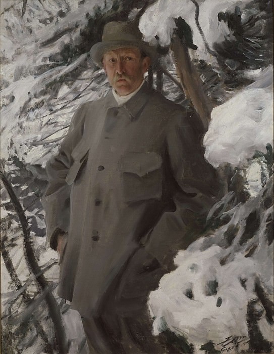 The Painter Bruno Liljefors. Anders Zorn