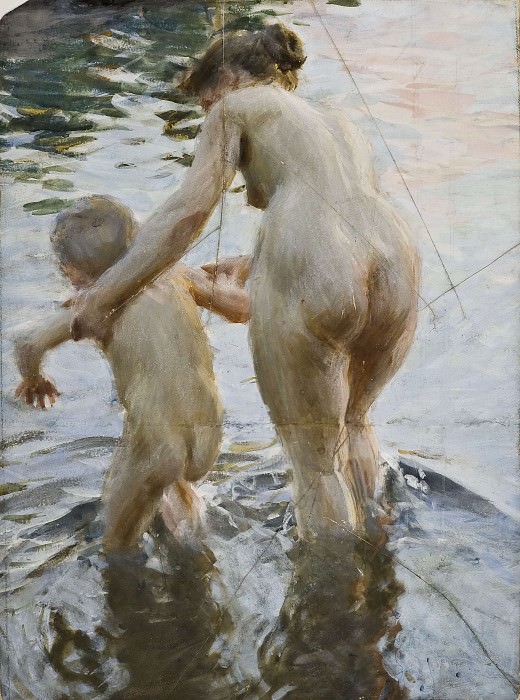 First time. Anders Zorn
