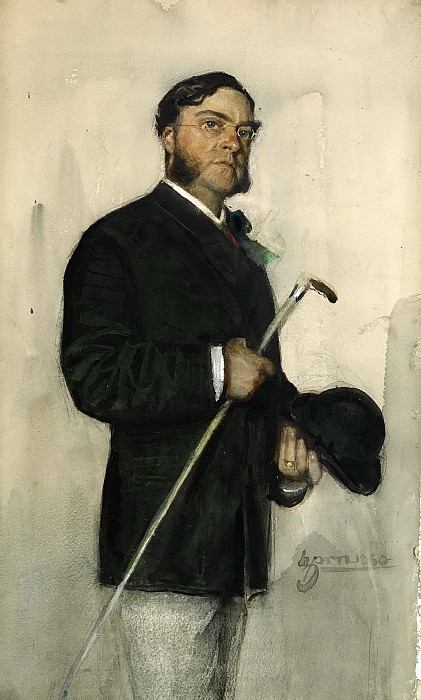 Bankir Ludvig Arosenius. Anders Zorn