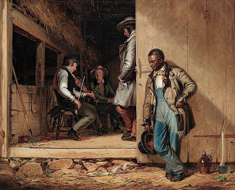Вильям Сидни Маунт (1807-68) - Могущество музыки. часть 2 Американские художники