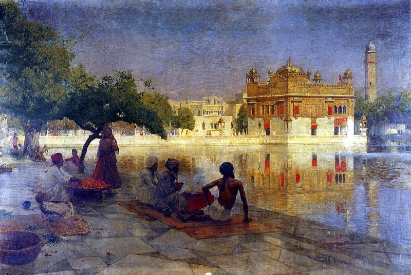 Weeks Edwin The Golden Temple Amritsar 1890. Эдвин Лорд Уикс