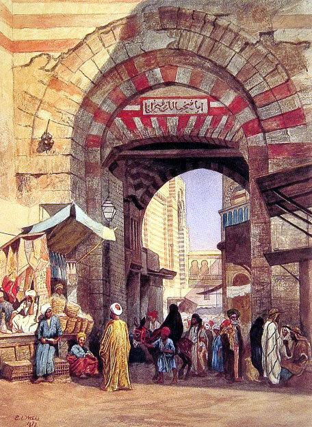 The Moorish Bazaar, Edwin Lord Weeks