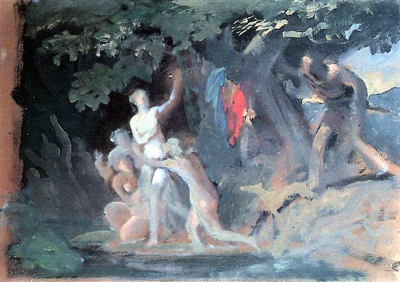 Hylas and the Nymphs. 1827. Karl Pavlovich Bryullov