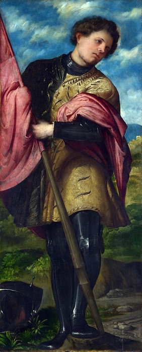 Girolamo Romanino - Saint Alexander. Part 3 National Gallery UK