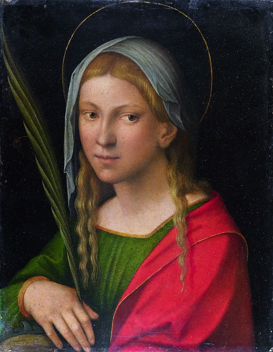Garofalo - Saint Catherine of Alexandria. Part 3 National Gallery UK