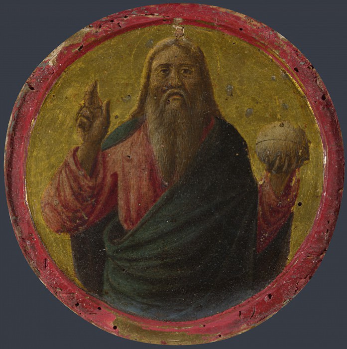 Italian, Florentine - God the Father. Part 3 National Gallery UK
