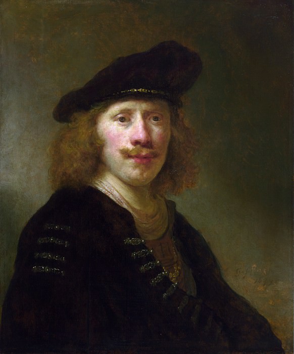 Govert Flinck - Self Portrait aged 24. Part 3 National Gallery UK