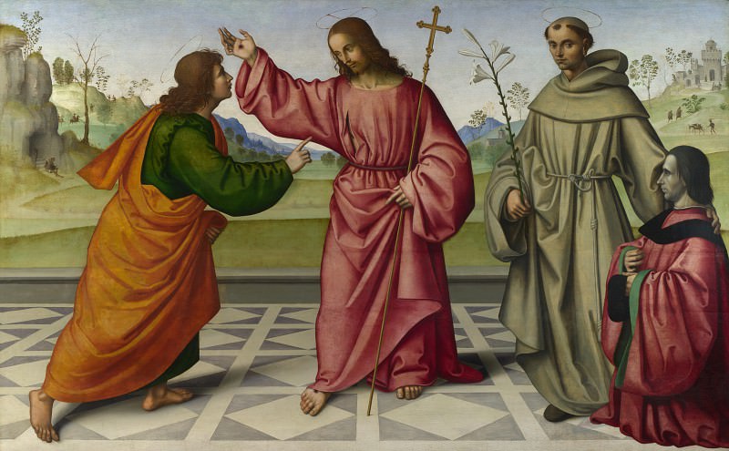 Giovanni Battista da Faenza - The Incredulity of Saint Thomas. Part 3 National Gallery UK