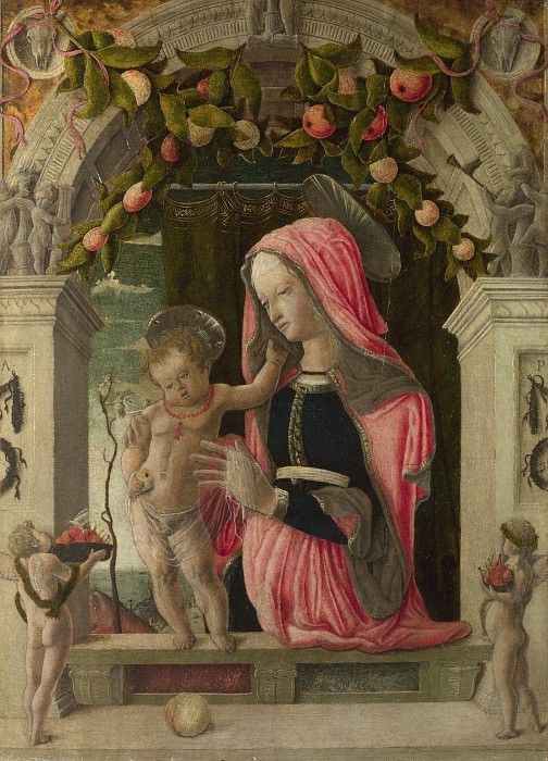 Giorgio Schiavone - The Virgin and Child. Part 3 National Gallery UK
