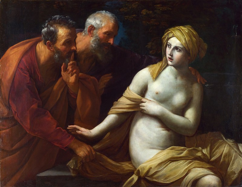 Guido Reni - Susannah and the Elders. Part 3 National Gallery UK