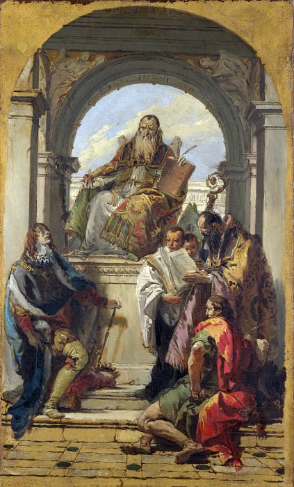 Four Saints. Giovanni Battista Tiepolo