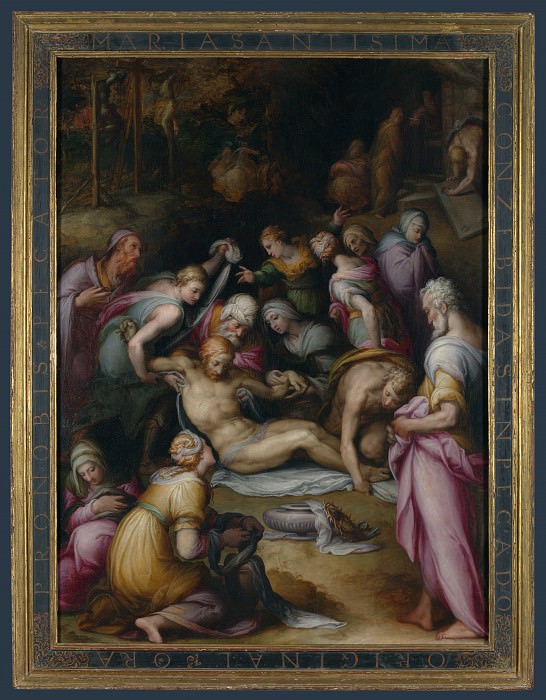 Giovanni Battista Naldini – Lamentation of the Dead Christ, Part 3 National Gallery UK