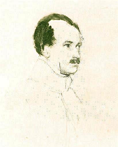 Portrait MF Orlov. 1823 IT. K., ink, Sang. , B. 25. 2х20 TG. Orest Adamovich Kiprensky