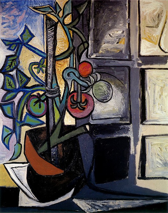 1944 Plant de tomates. Пабло Пикассо (1881-1973) Период: 1943-1961